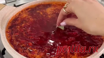 Рецепт настоящего Борща