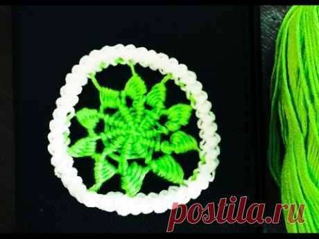 Crochet Pattern - Romanian point lace - circle/ wheel - YouTube
Образец вязания крючком - румынское кружево - круг / колесо