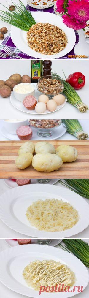 Салат Ананас с фото | Рецепт салата Ананас | Слоёный салат Ананас на Webspoon.ru