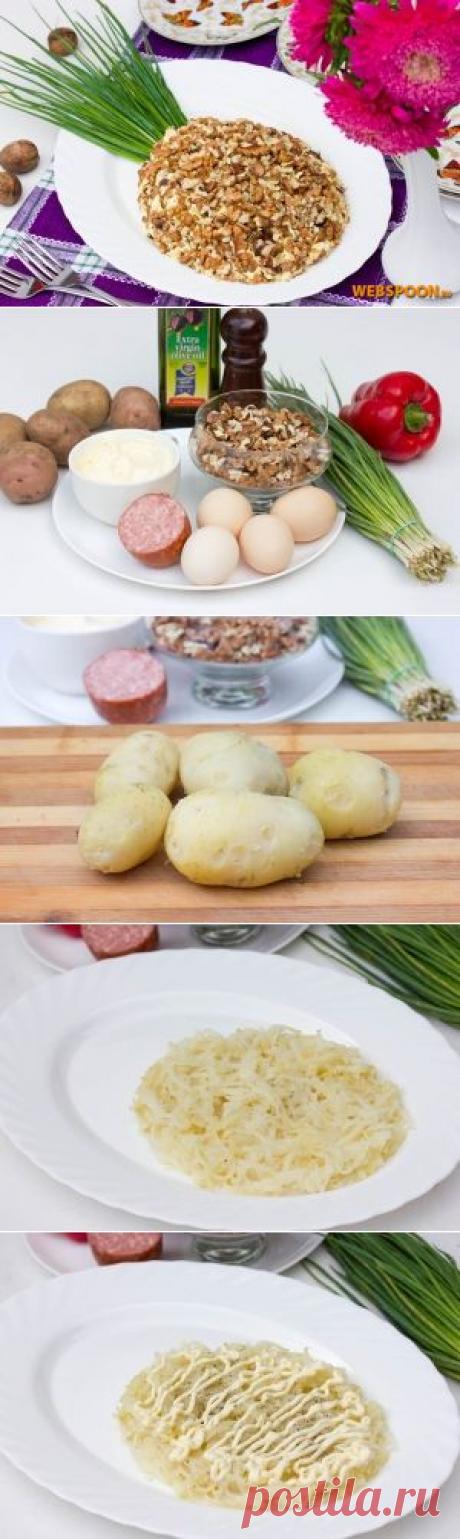 Салат Ананас с фото | Рецепт салата Ананас | Слоёный салат Ананас на Webspoon.ru