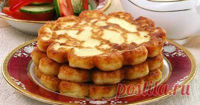 Лепешки творожные с картофелем. - Рецепты - Доставка пиццы, обедов, суши, питьевой воды домой и в офис, банкет, кейтеринг, организация мероприятий в Петербурге