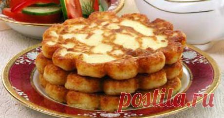 Лепешки творожные с картофелем. - Рецепты - Доставка пиццы, обедов, суши, питьевой воды домой и в офис, банкет, кейтеринг, организация мероприятий в Петербурге