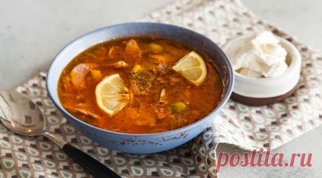 Солянка по-татарски - Великий повар - пошаговые фоторецепты