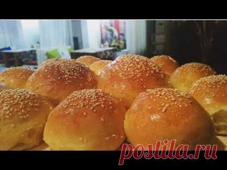 Булочки для бургеров на закваске от дяди Фрэнка