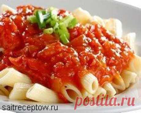 Подлива к макаронам | Сайт рецептов