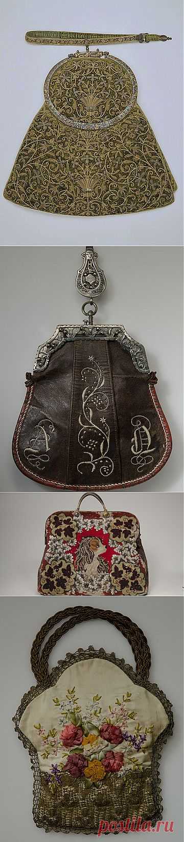 Сумочки, сумки, портмоне, портфели из собрания Bayerisches Nationalmuseum | ШПИЛЬКИ