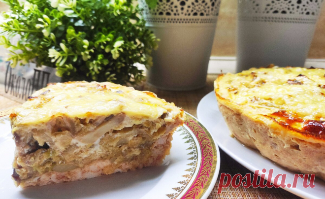 Куриный пирог, без грамма муки. Можно даже на ужин🔥. | 