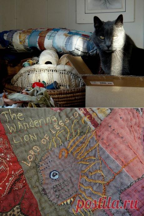 Арт- текстиль от Jude Hill.Картинки.