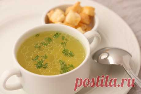 Вкуснейший бульончик от простуды