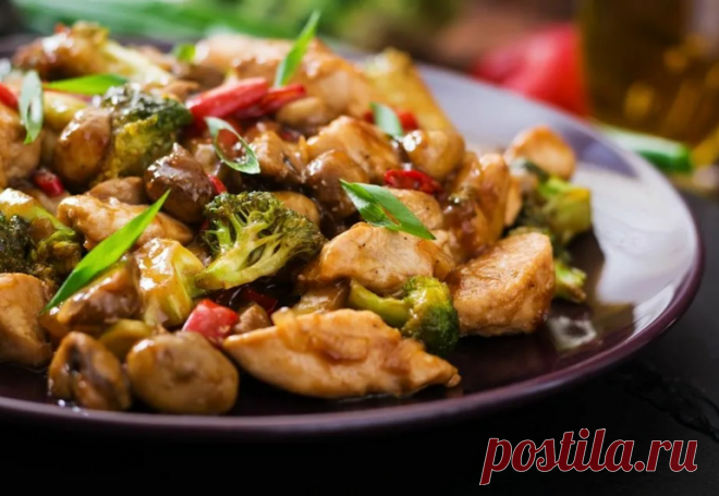 Курица по-азиатски с овощами: простой и вкусный ужин за 30 минут