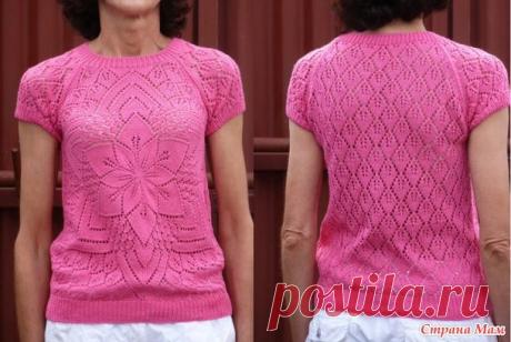 Ажурный топ. - Вязание - Страна Мам