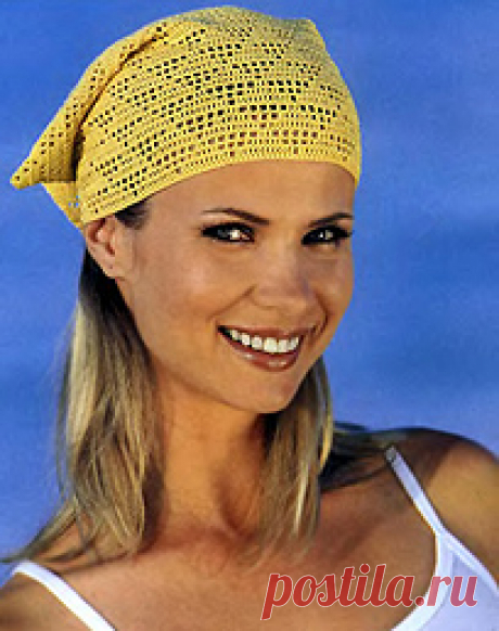 Как вязать косынку