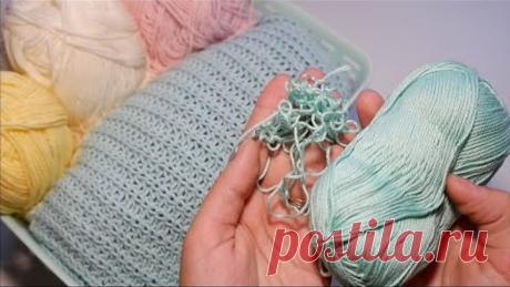 Подсмотрела на канале у ТУРЧАНКИ!!! Спешу поделиться с Вами! ПОЛНЫЙ ВОСТОРГ #узоры #crochet #knit