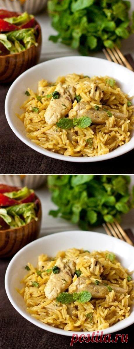 Как приготовить курица с рисом и карри - рецепт, ингридиенты и фотографии