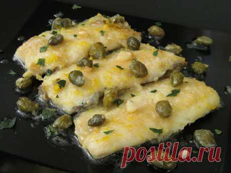 Пикката из рыбы (Fish piccata)