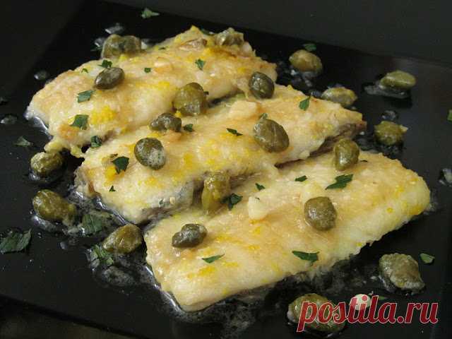 Постигая искусство кулинарии... : Пикката из рыбы (Fish piccata)