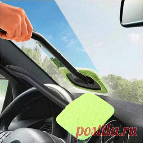 Как помыть лобовое стекло изнутри без разводов | Автоприбамбас.COM
