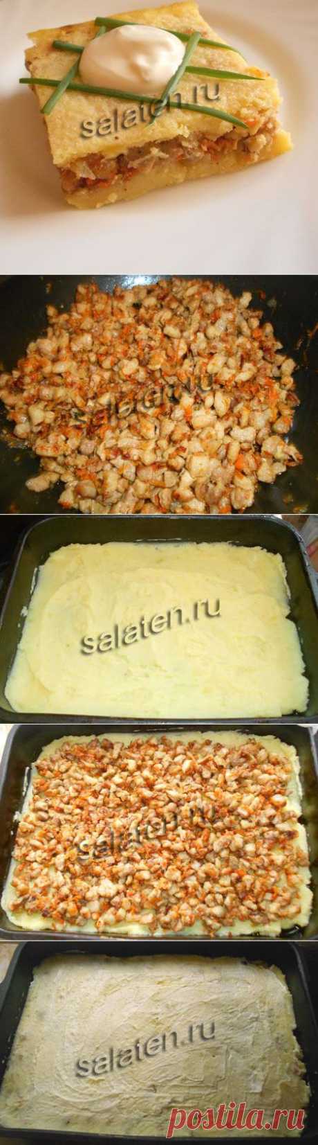 Картофельная запеканка с мясом рецепт с фото | salaten.ru