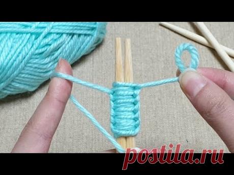 Это так красиво !! Очень просто сделать цветок из пряжи - Идея цветочного декора