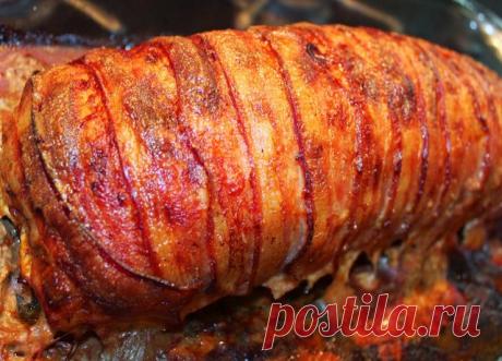 МЯСНОЙ РУЛЕТ С ПЕЧЕНЬЮ. Хозяйкам на заметку