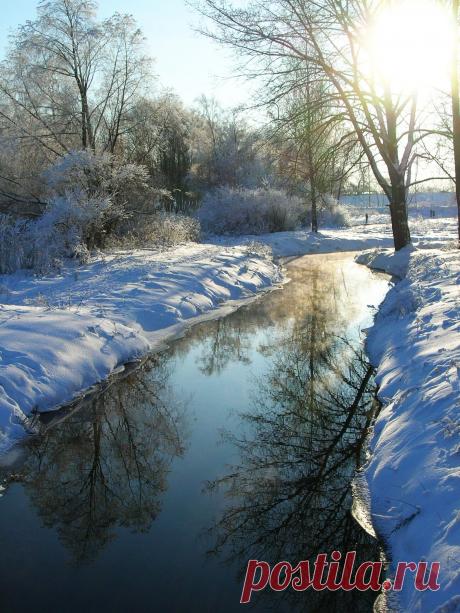 Зимний день в Пскове