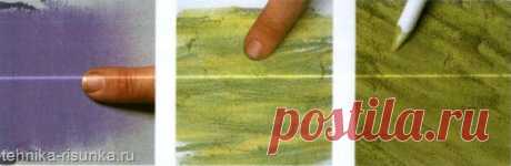 Пастели: смешивание и смеси | Мир рисования