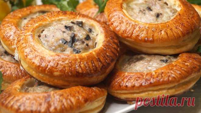 Гусарики, Покоряют вкусом! Нужно попробовать каждому! 
Это просто изумительный рецепт, они получаются очень вкусные и готовить их очень легко и быстро. Рекомендую попробовать, я уверена они займут почетное место на вашем столе.
ИНГРЕДИЕНТЫ
Тесто слоеное …