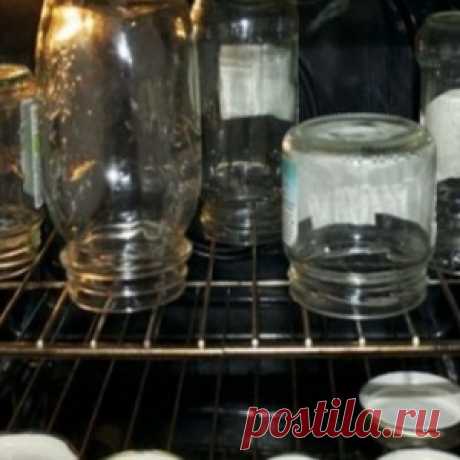 Стерилизация банок в духовке электрической, газовой и микроволновке, сколько минут, температура… - МирТесен
