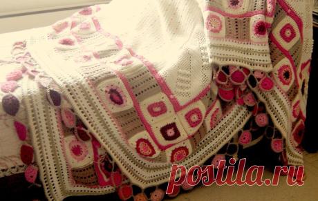 bedspread 001 - plaids and crochet blankets Photo - clothogancho2