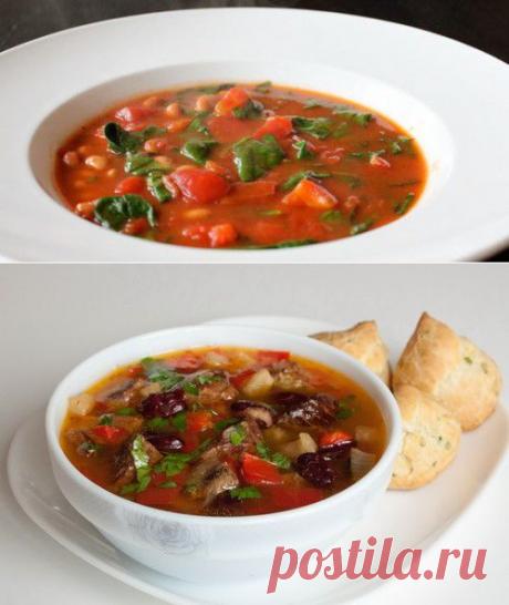 Суп с фасолью - рецепт / Простые рецепты