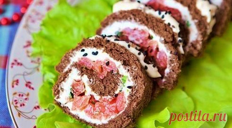 Как приготовить быструю и вкусную закуску из хлеба, сыра и рыбы