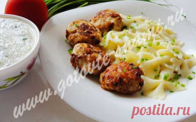 Котлетки куриные с соусом | Готовьте с нами