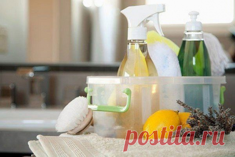 7 уникальных рецептов безопасных чистящих средств