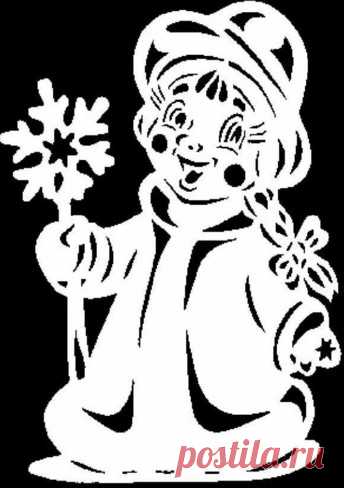 Трафареты на окна из бумаги к Новому 2019 году, чтобы распечатать. Шаблоны и картинки для вырезания