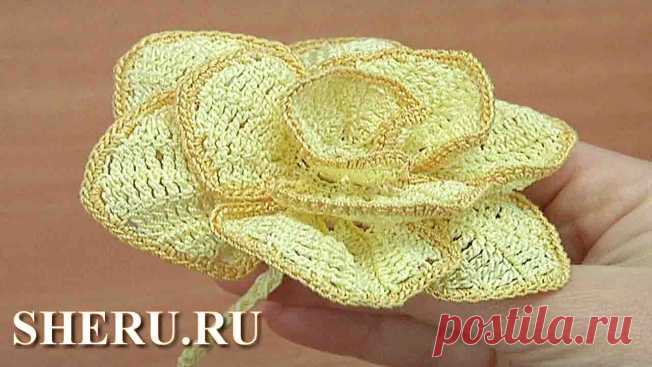 Цветы крючком