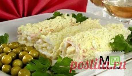 Рецепт ФАРШИРОВАННЫХ КРАБОВЫХ ПАЛОЧЕК