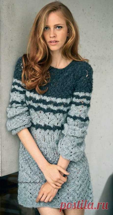 Мини Платье в Серых Тонах | Ниточка