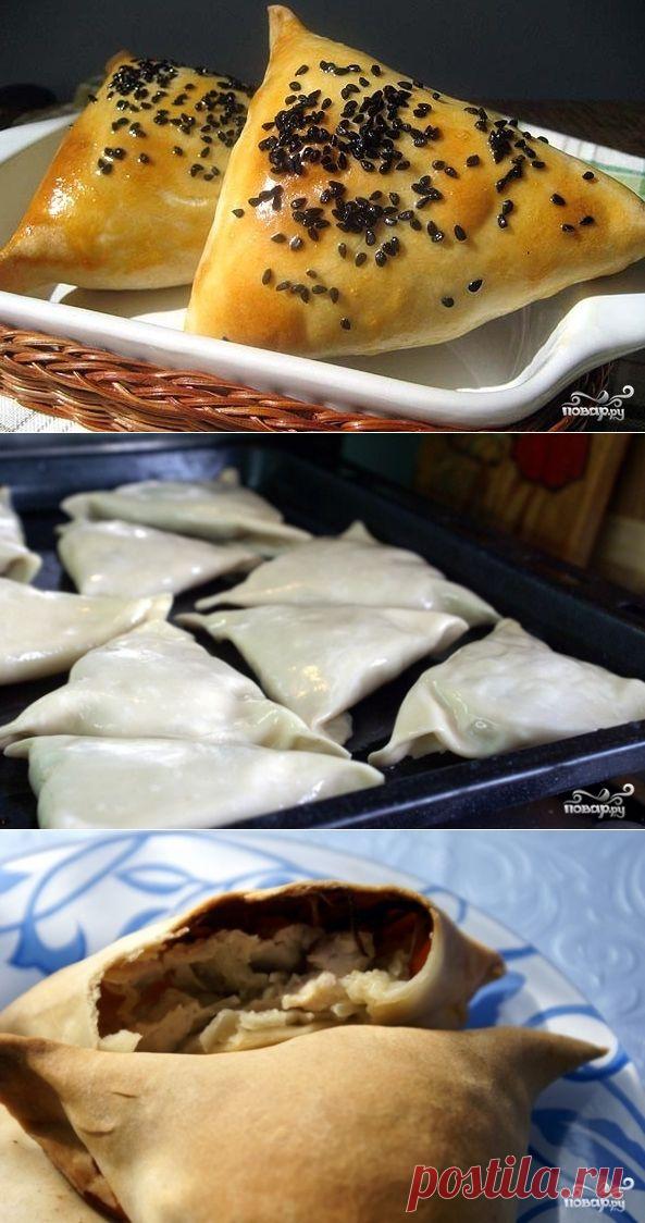 Узбекские пирожки с мясом - пошаговый кулинарный рецепт на Повар.ру