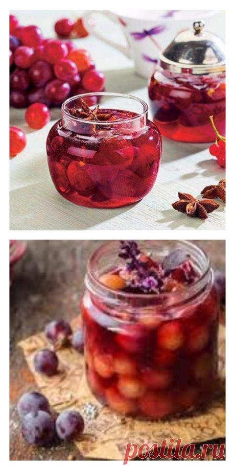 Пряное варенье из винограда с гвоздикой и корицей - lucheedlavas.ru