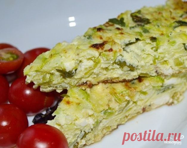 Яичница с кабачками - пошаговый кулинарный рецепт на Повар.ру