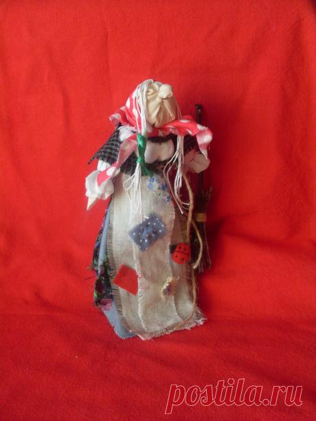 кукла-скрутка Бабка Ёжка - Ягиня, Ягуня, Ягинишна. | кукольная магия |