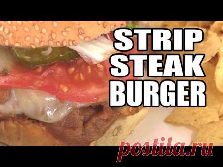 Strip Steak Burgers by the BBQ Pit Boys New GF or your boss is stopping by?  Special times demand a special burger. Check out these off-the-chart Steak Cheeseburgers for your next Pit, family picnic or tailgating party.   -...Please Subscribe, Fav and Share us. Thanks..!  Are you looking for ba