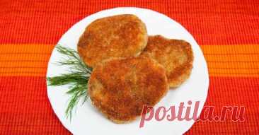 Рецепт котлет без хлеба и без яиц — Домашняя кулинария