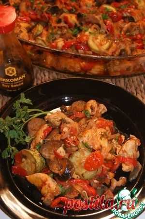 Сочное куриное филе с овощами - кулинарный рецепт