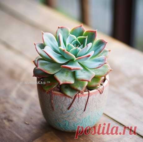 Как подружиться с эхевериями ?!
Эхеверия (ECHEVERIA)

Эхеверия, также известная как "Куры и цыплята", представляет собой розеткообразное суккулентное растение, происходящее из теплого полузасушливого климата. Его порой путают с молодильныком, который может расти даже в более холодных условиях, включая Альпы.