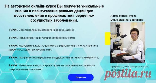 Доступно - Профилактика и восстановление здоровья при сердечно-сосудистых заболеваниях (Ольга Шишова) | Складчина