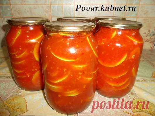 Кабачки в томатном соусе | Вкусные Рецепты