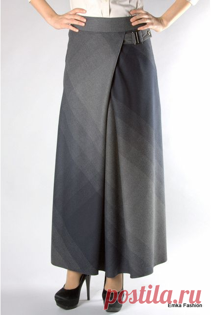 Юбка с запахом, выкройка и видео. - Шитье - Женский Мир