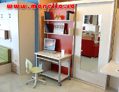Studio 5 - Mobilier inteligent. Pat rabatabil.