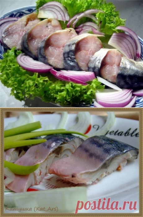 Засолка пряной скумбрии...